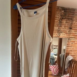 Cream MIDI Dress